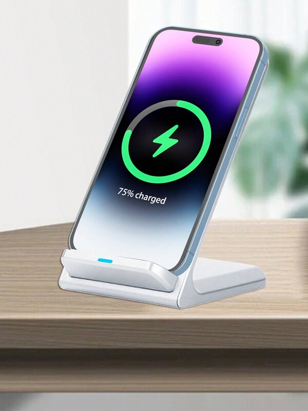 Cargador inalámbrico plegable 2 en 1 de 15W, compatible con smartphones con carga inalámbrica Qi, compatible con iPhone 8/X/11/12/13/14/15/16 Series Pad de carga inalámbrica