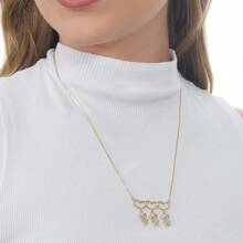 Women Pendant Necklaces - 金色 - 查看 6