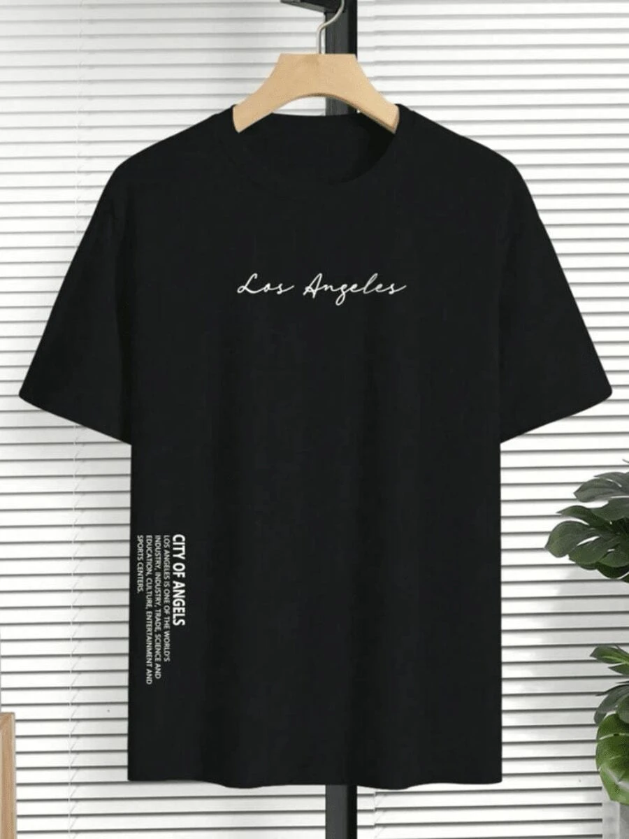 Men Shirts - 黑色 - 查看 1