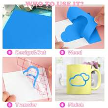 21pcs Permanent Adhesive Vinyl Bundle Premium AdhesiveVinyl With Matte, 18sheets Glossy Vinyl 12"X 12"And 3pcsTransfer Tape For Decor Sticker, Signs And Craft Cutters