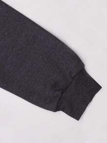 Men Sweatshirts - 深灰色 - 查看 3