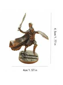 精美的復古斯巴達戰士雕像-完美的桌面裝飾和創意禮物想法 - 彩色 - 查看 9