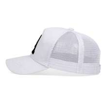 1 pieza Gorra de béisbol bordada con letra 'A' para hombre, Gorra de camionero con protección solar para deportes al aire libre para viajes de primavera y otoño, playa y fiestas, ajustable - Multicolor - Ver 5