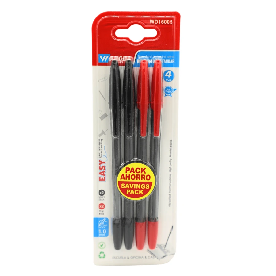 Ballpoint Pens - Red - View 1