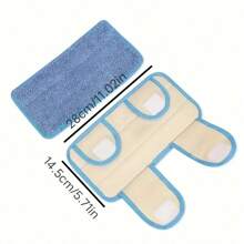 1 Peça Refil de Mop Plano de Microfibra Reutilizável, Pano para Cabeça de Mop de Limpeza, Pano de Reposição de Mop, Limpeza Úmida e Seca, Pano, Suprimentos de Limpeza Doméstica, Ferramentas de Limpeza - Presentes de Natal e Ano Novo para Mãe, Ferramentas de Jardim