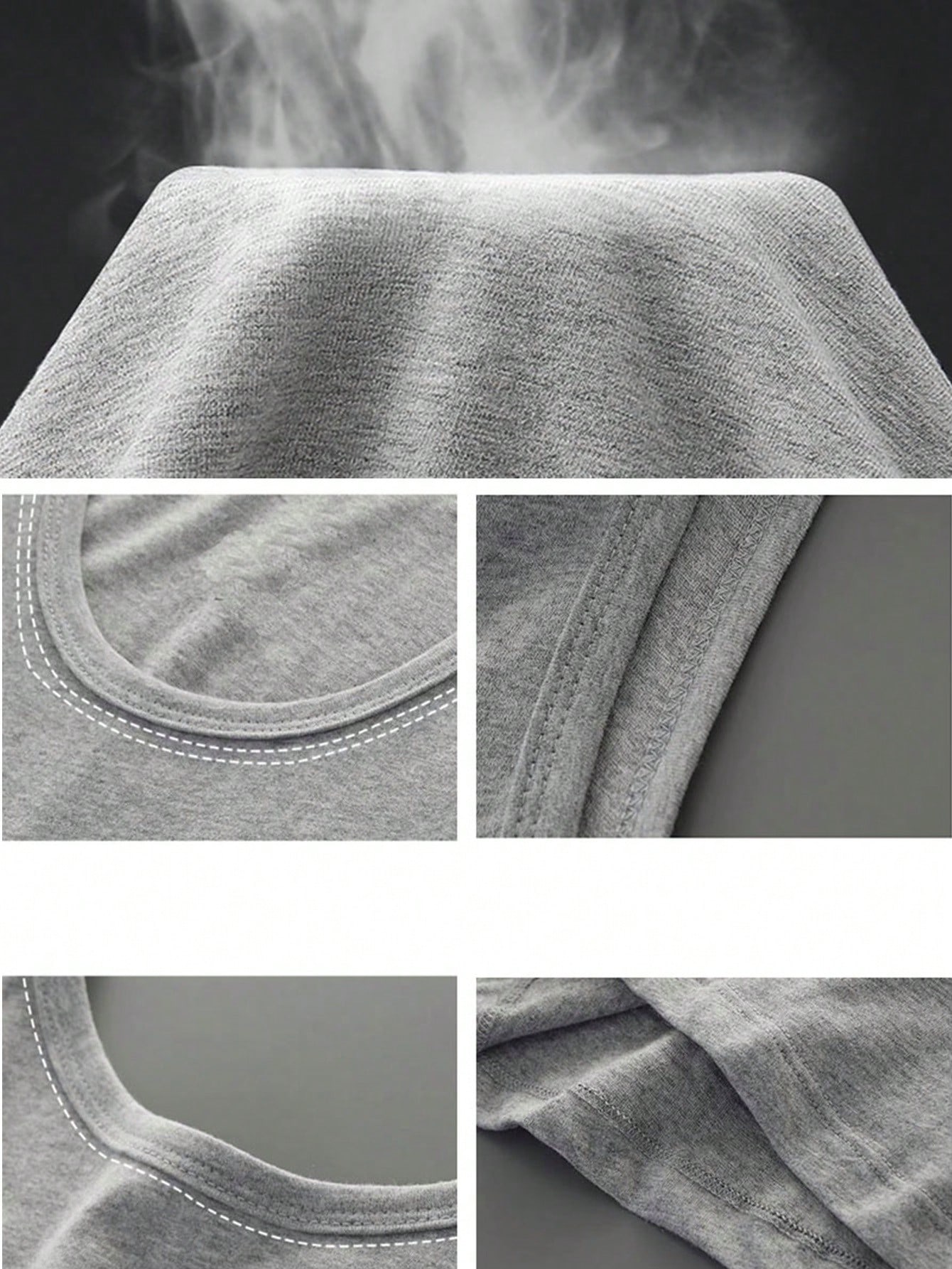 3 قطع من البلوزات الداخلية الرياضية بدون أكمام ذات...