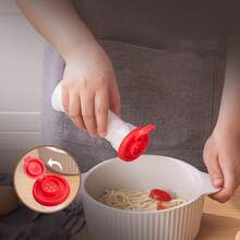 隨機3入組優雅沙漏造型鹽胡椒瓶套裝，帶蓋，方便攜帶，耐用，適用於家庭、廚房、餐廳和野營