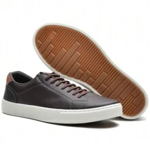 Men Sneakers - 咖啡棕 - 查看 3