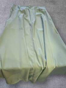 Women Skirts - 薄荷藍 - 查看 1