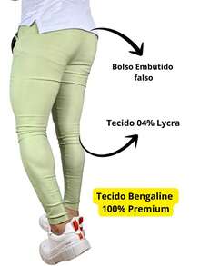 Men Pants - Yeşil - Görünüm 2