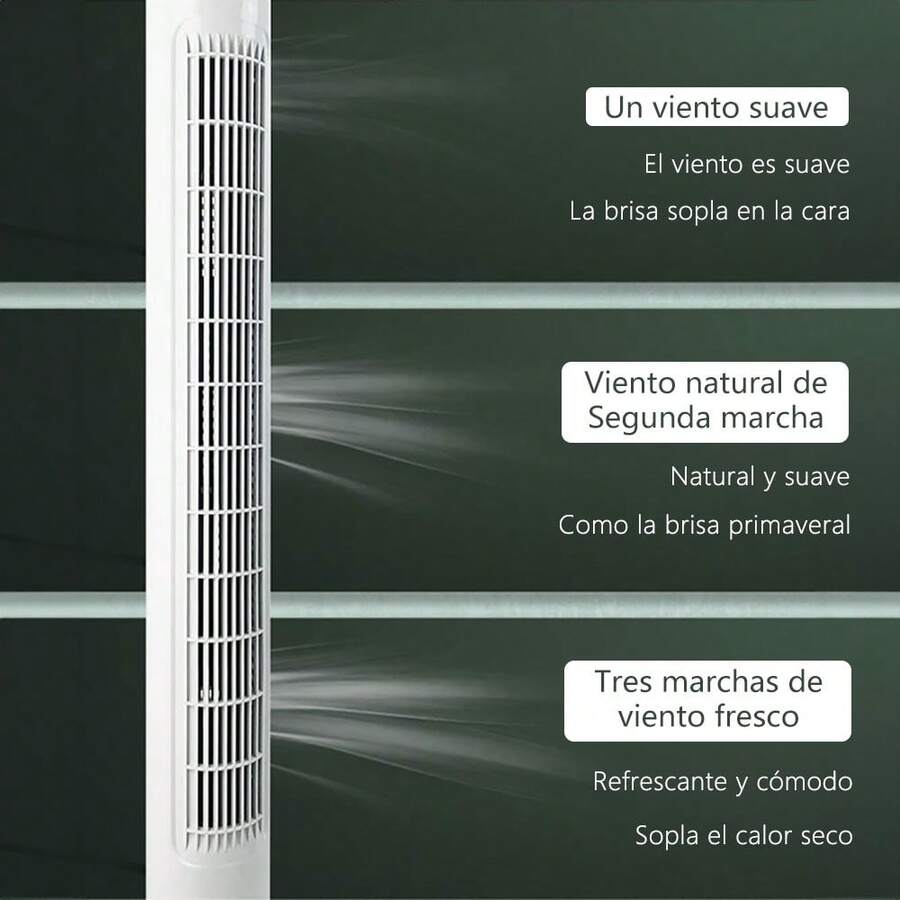 Ventilador De Torre Oscilan - Tipo de Enchufe A USA (110-127V) - Ver 1