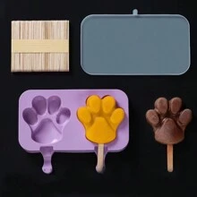 1pc Silicone Ice Cream Mold Popsicle Maker With Lid, Ice Pop Freezer Storage Container,Ice Cube,Party,Travel,Wedding,Birthday,Graduation,Bachelorette Party,Bachelorette,Kitchen,Kitchen Items,Storage,Decor,Outdoor. - Purple - View 8