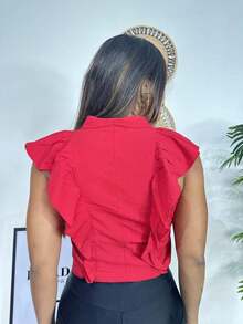 Women Tank Tops & Camis - Đỏ - Xem 4