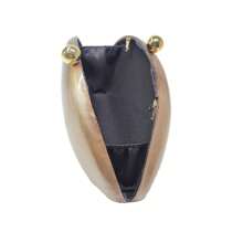 Acrylic Women Evening Bags, Bronze Marbling Elegant Minimalist Evening Clutches With Detachable Gold Chain, Suitable For Women Dress Party, Music Festival, Mother's Day Gifts, Teacher Gifts - Bronze - View 5