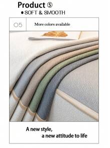 1pc All-Season Anti-Skid Sofa Mat, Minimalist Modern Style Pet-Friendly Anti-Dust Slipcover, Spring & Autumn Scratch Resistant Sofa Cover For Living Room L-Shaped Sectional Sofa And 1/2/3/4 Seaters Sofa (Sold Separately)