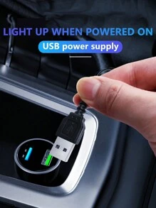 196.8in/5m Car Atmosphere Light, USB Power Supply DIY Decorative Instrument Board Atmosphere, LED Light Belt, Neon Light Flash, Suitable For Cars, Gardens, Decorations