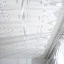 Nhãn dán gạch ốp tường 5PC3d, Giấy dán tường chống thấm nước và chống ẩm tự dính, dễ dán và bóc ra, dễ lau chùi và không cần cắt, dùng cho nhà bếp, phòng khách, phòng tắm, hành lang, 13,78X13,78 inch - trắng - Xem 6