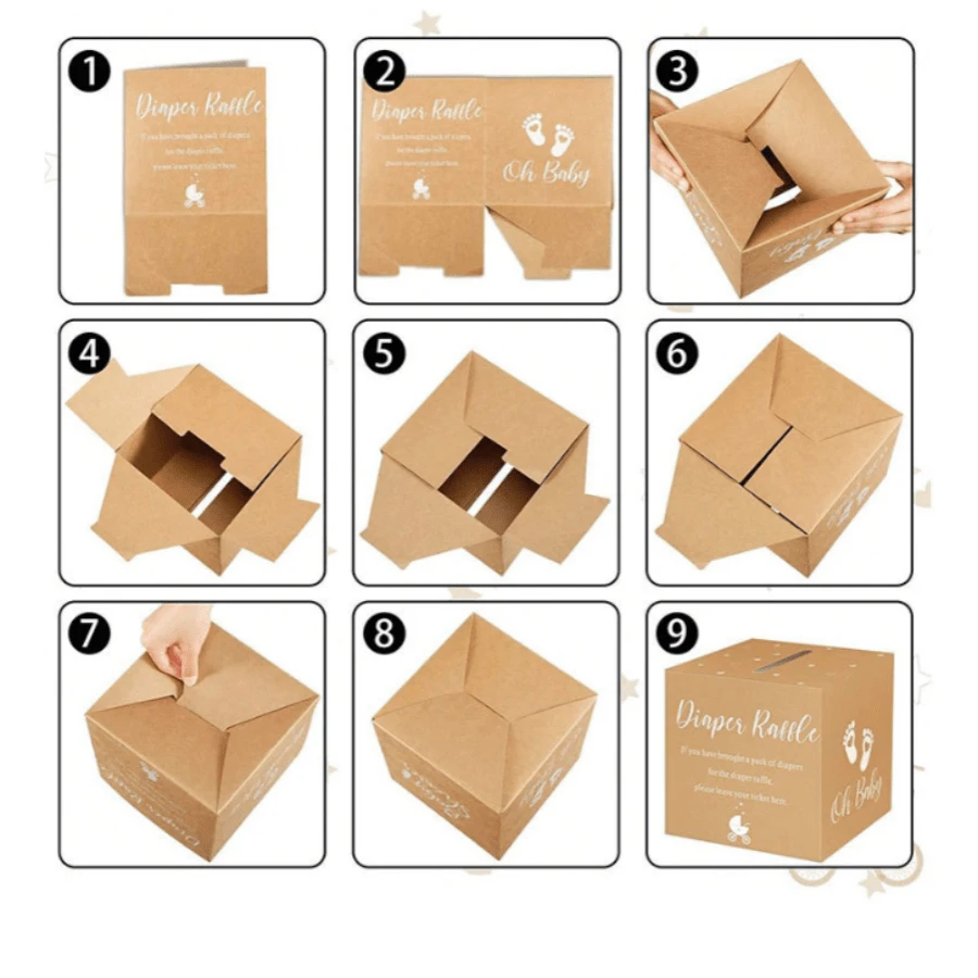 Birthday Surprise Items Draw A Box To Give The Birthday Girl An ...