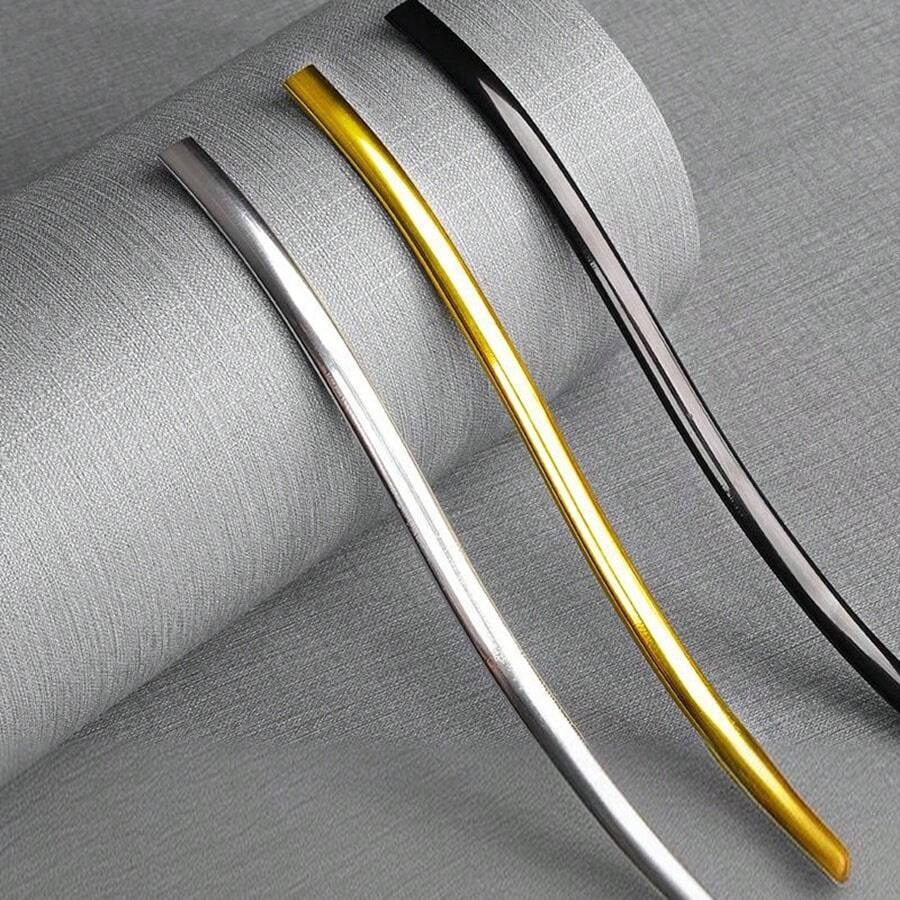 1入組自粘金屬裝飾條用於壁紙，牆面和地面瓷磚覆蓋以及裂縫密封 - 彩色 - 查看 1