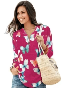 Women T-Shirts - HỒNG - 3303394 - Xem 3