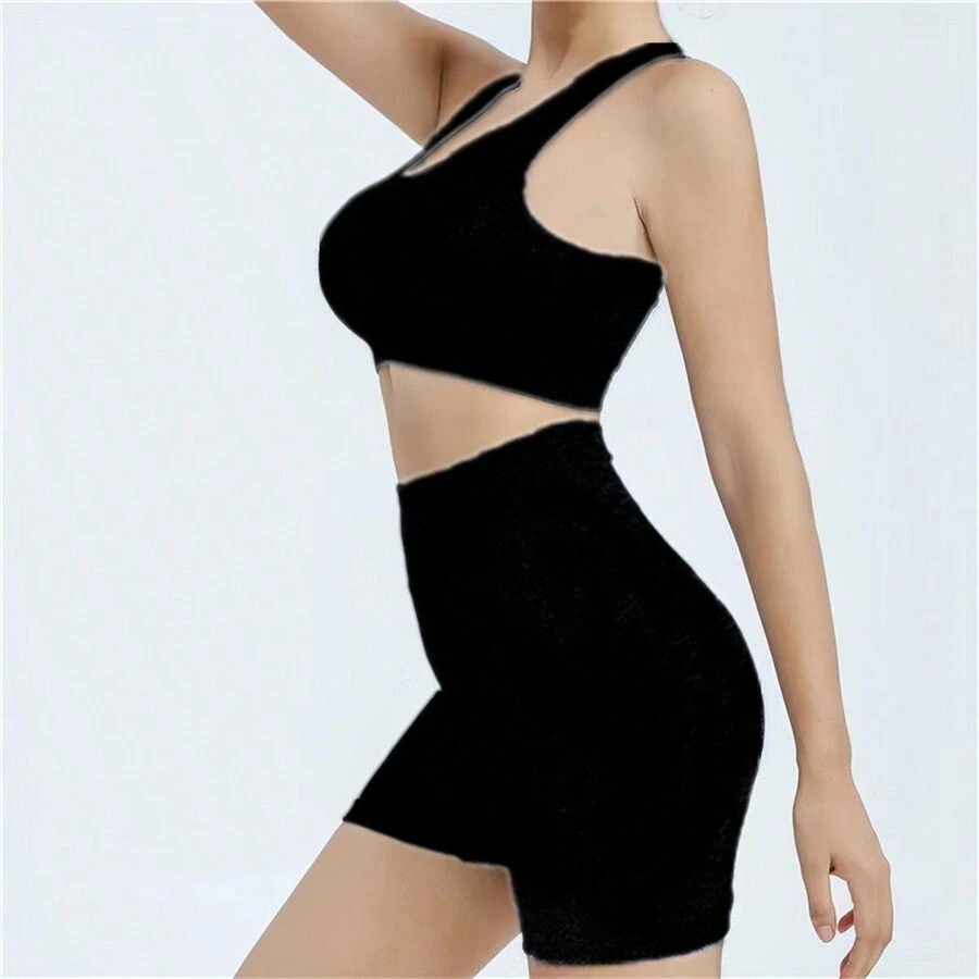 Tween Girls Extended Size Activewear - 黑色 - 查看 1