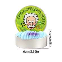 1pc Glow In The Dark Color Changing Bouncing Putty Slime - Multicolor - View 3