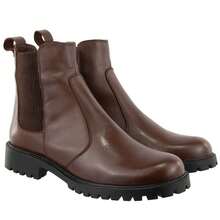 Women Ankle Boots & Booties - Cà phê nâu - Xem 2