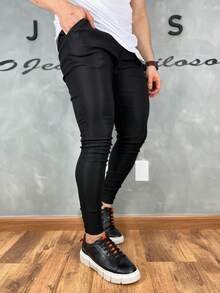 Men Pants - Black - View 4