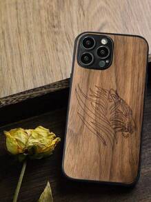 木質手機殼，適用於蘋果/三星手機