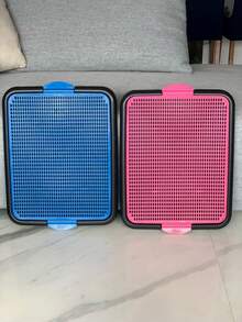 Kit Cama confort Cachorro Sanitário Xixi Sim/Não P ao G - Azul - Visão 2