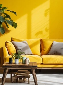 1卷加厚磨砂白色、黑色、红色、黄色、粉色、蓝色、绿色、米色纯色，现代简约风格，适用于家庭装饰、厨房橱柜、桌子、椅子、房间背景、家庭装修、DIY、防水、防污、易清洁、自粘、可撕可贴壁纸、墙贴、壁纸墙贴、装修贴纸可撕墙板、墙纸、壁纸、春季装饰用品刷新您的家、拉玛装饰贴纸房间装饰墙面装饰 - 彩色 - 查看 7