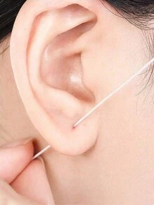 60pcs Ultra-Thin Ear Piercing Cleaning Line Set Including Ear Care Solution, Piercing Cleaning Tool, Ear Piercing Cleaning Disinfectants And Storage Bag, Suitable For Girls, Women And Men To Prevent Ear Piercing Infection - Multicolor - View 2