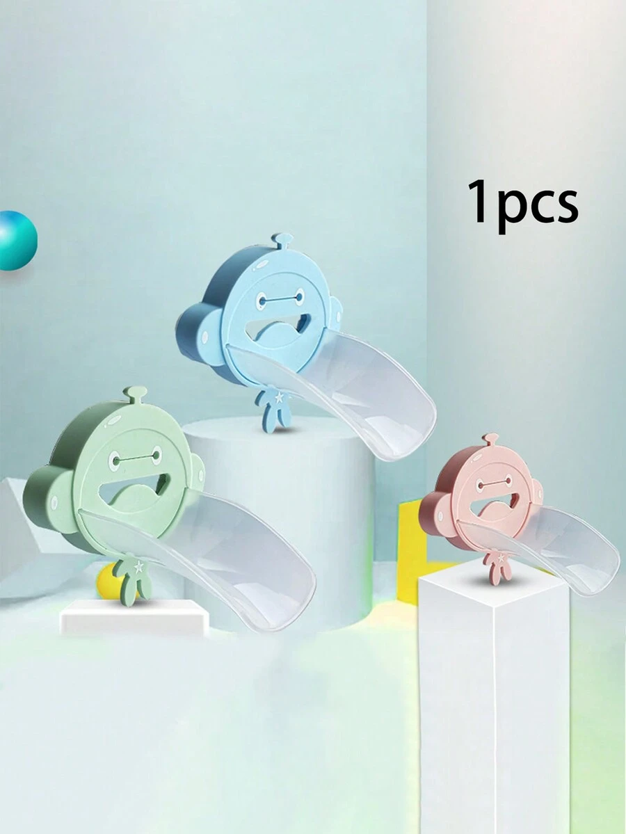1 bộ mở rộng vòi nước bằng silicon, dành cho trẻ mới biết đi, trẻ sơ sinh và trẻ em - Nhiều màu - Xem 1