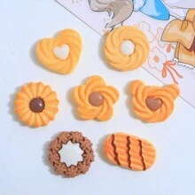 10 chiếc Đồ chơi mô phỏng thực phẩm bằng nhựa ngẫu nhiên Vật liệu tự làm, bao gồm trang trí vỏ điện thoại, bộ phận làm đồ trang sức và trang trí phẳng sáng tạo - Đồ chơi thực phẩm mô phỏng - Xem 6