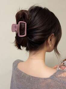 3 件装女士简约轻便塑料发夹，黑色、棕色和粉色，时尚优雅的发饰，适合日常使用、户外、休闲、派对、工作、度假、洗头、化妆、搭配衣服等，猫耳朵、发夹、发夹，休闲秋冬发夹