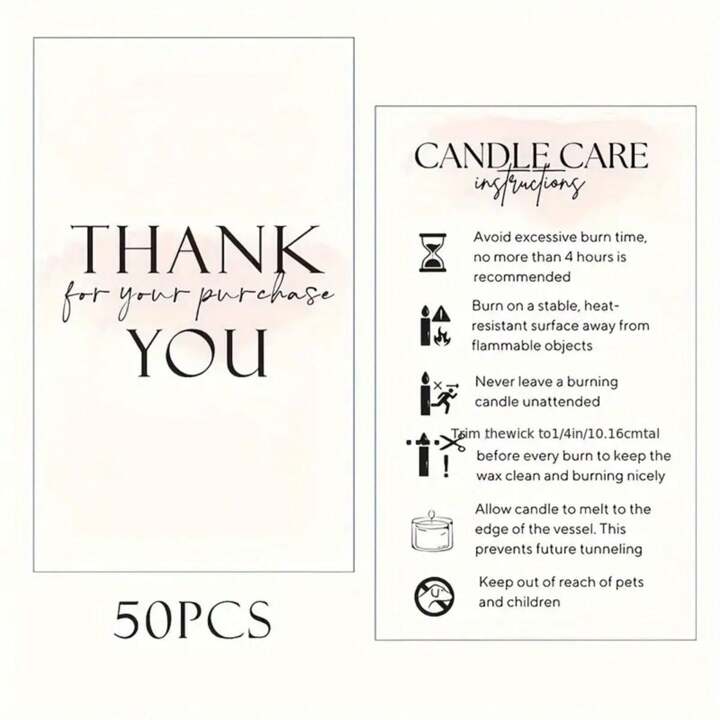 50pcs-candle-care-cards-candle-care-instructions-candle-safety-cards-candle-instructions-shein-usa