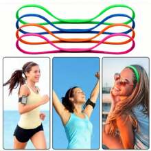 1 Máy Tính Siêu Mỏng Co Giãn Chống Trơn Trượt Đầu Thể Thao Mini Đầu Mỏng Bóng Rổ Tập Yoga Dây Đội Đầu Dành Cho Nam Và Nữ - Nhiều màu - Xem 3