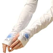 1pc (2 Pieces Set) Sun Protection Ice Silk Sleeve Sleeves For Summer Outdoor Sun Protection And UV Protection. Cute And Loose Arm-Protecting Sleeves - Multicolor - View 5