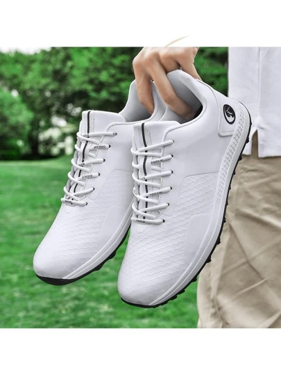 男士专业高尔夫运动鞋，防水防滑时尚休闲鞋