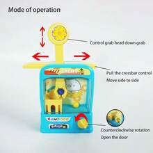 Entertainment Claw Machine Handheld Claw Game Desk Toy Teen Interactive Toy Birthday Gift - Multicolor - View 3