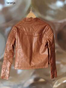 Women Jackets - Orange - View 2