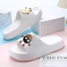 Sandalias para el hogar de Dibujos Animados de casa y de ducha. ☆ - Blanco - Ver 5