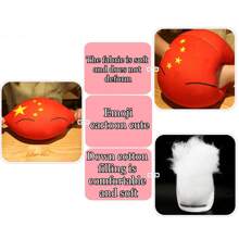 1pc Cute Poland Country Stuffed Ball Plush Doll, Cartoon National Flag Character Doll, Gift For Friends