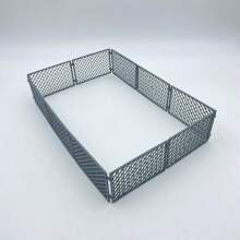 创意MOC小颗粒堆积男孩木栅栏隔离网防护网DIY路障工具道具儿童拼装玩具万圣节 - 灰色 - 查看 12