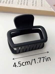 3 件装女士简约轻便塑料发夹，黑色、棕色和粉色，时尚优雅的发饰，适合日常使用、户外、休闲、派对、工作、度假、洗头、化妆、搭配衣服等，猫耳朵、发夹、发夹，休闲秋冬发夹