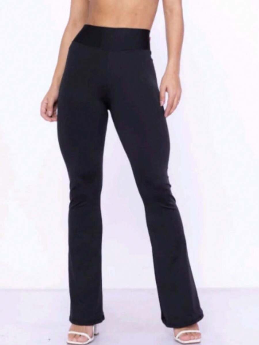 Women Sports Pants - 黑色 - 查看 1