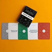 「DATE DECK」：50個有趣而有意義的約會之夜點子派對娛樂遊戲卡，遊戲禮物，桌上遊戲。 - DATE DECK 約會卡 - 查看 6