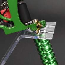 Tattoo Accessories Tattoo Machine Holder Display Stand Transparent Acrylic Gun Supply Stands Rack Accessory For Tattooist - Apricot - View 6