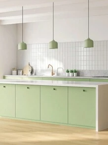 1卷加厚磨砂白色、黑色、红色、黄色、粉色、蓝色、绿色、米色纯色，现代简约风格，适用于家庭装饰、厨房橱柜、桌子、椅子、房间背景、家庭装修、DIY、防水、防污、易清洁、自粘、可撕可贴壁纸、墙贴、壁纸墙贴、装修贴纸可撕墙板、墙纸、壁纸、春季装饰用品刷新您的家、拉玛装饰贴纸房间装饰墙面装饰 - 彩色 - 查看 9