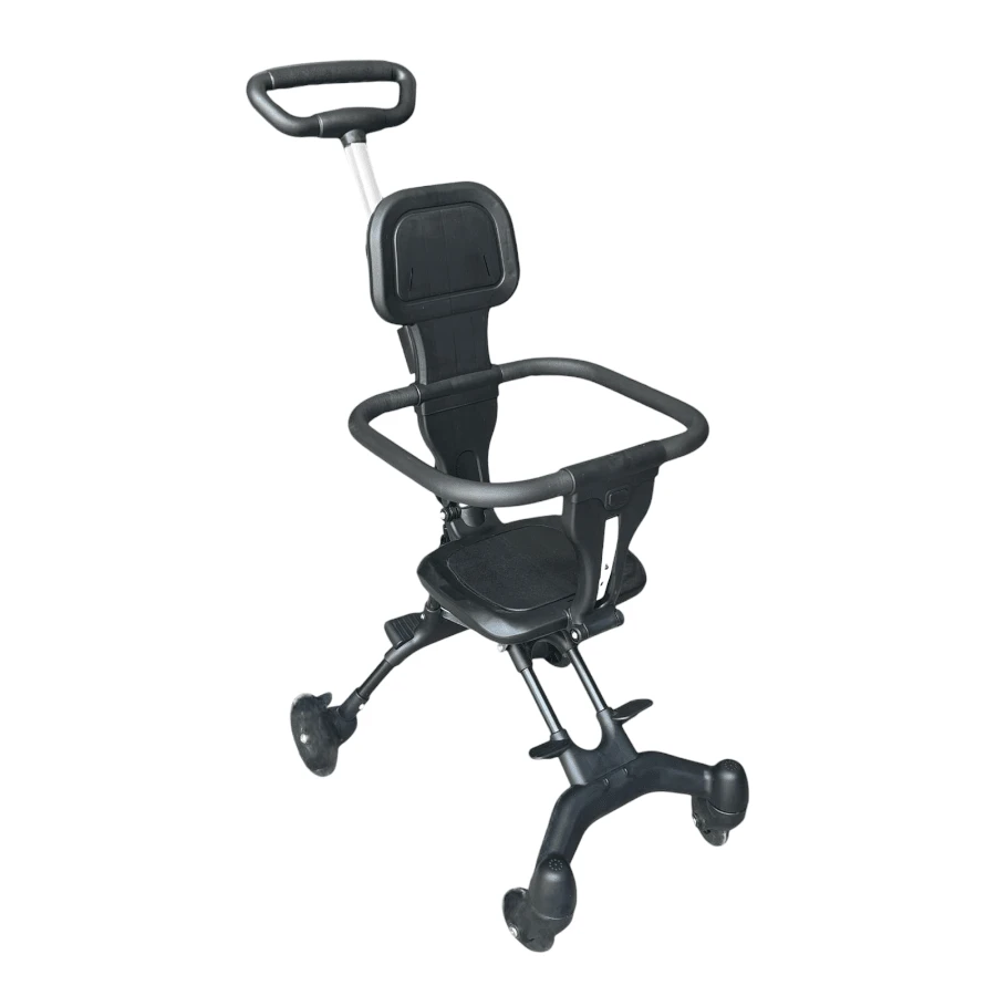 CARRITO DE VIAJE PEGABLE PARA NIÑOS - Negro - Ver 1
